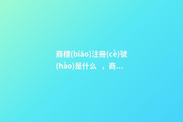 商標(biāo)注冊(cè)號(hào)是什么，商標(biāo)注冊(cè)號(hào)怎么查